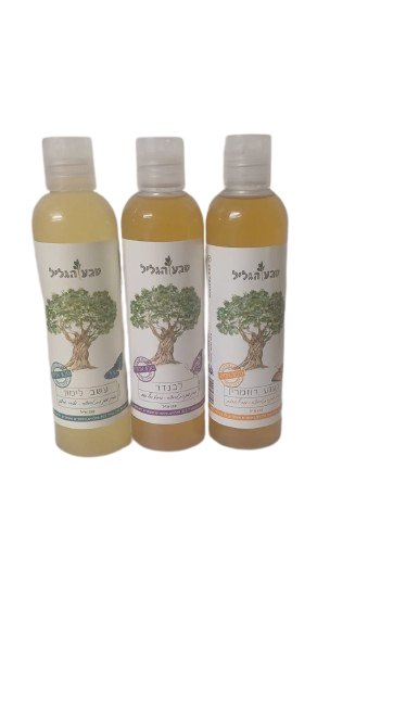 שלושה סבונים נוזלים בנפח 250